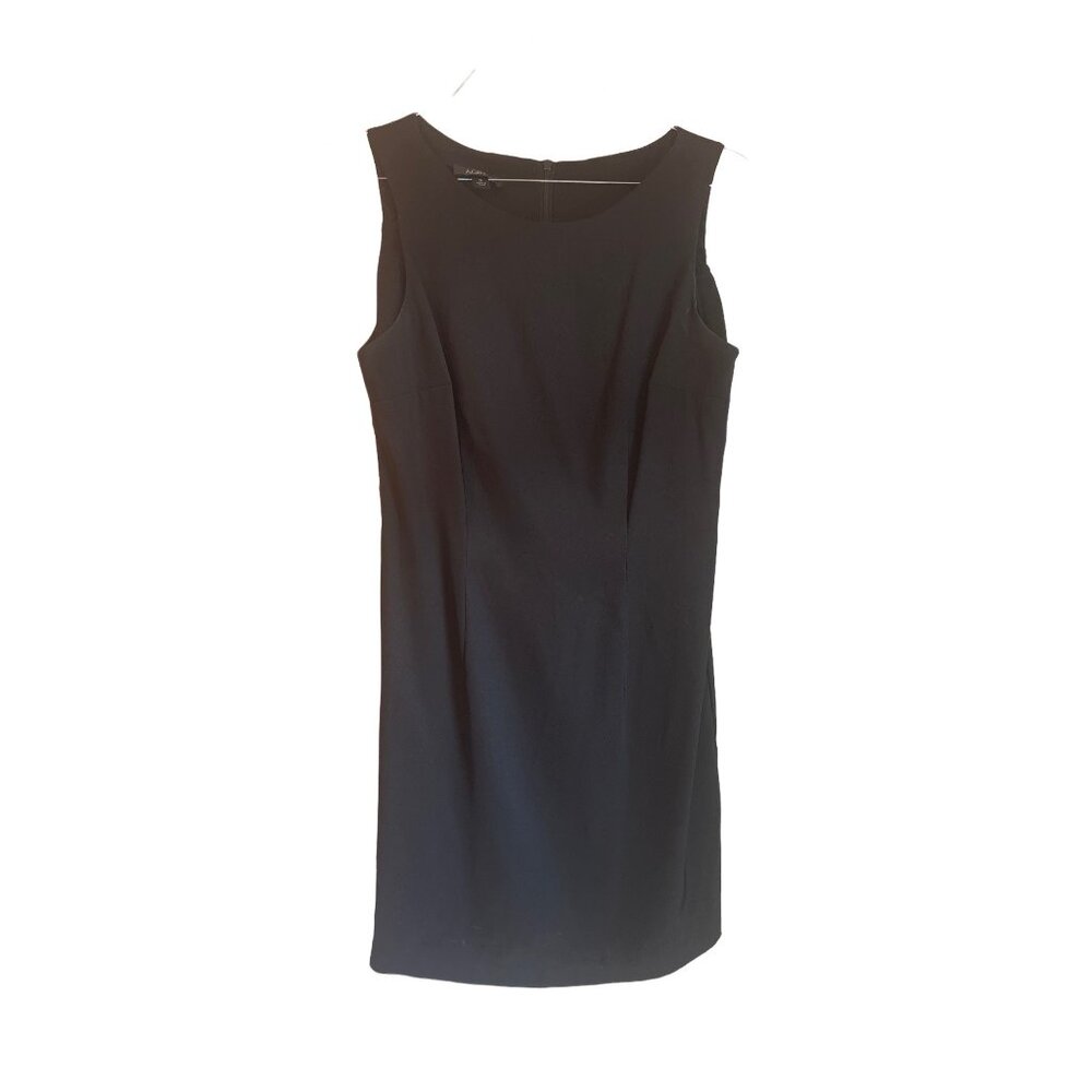 AGB Black Sleeveless Sheath Dress Size 10 With Back Zipper Closure For Women